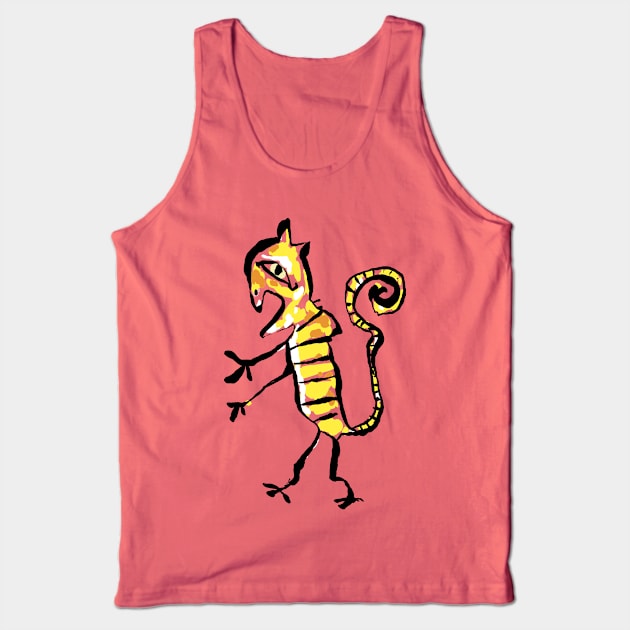 Tiger - Comic Figure Tank Top by Nikokosmos